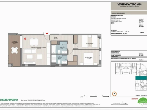 Piso en Villanueva del Pardillo – Ref. 08320