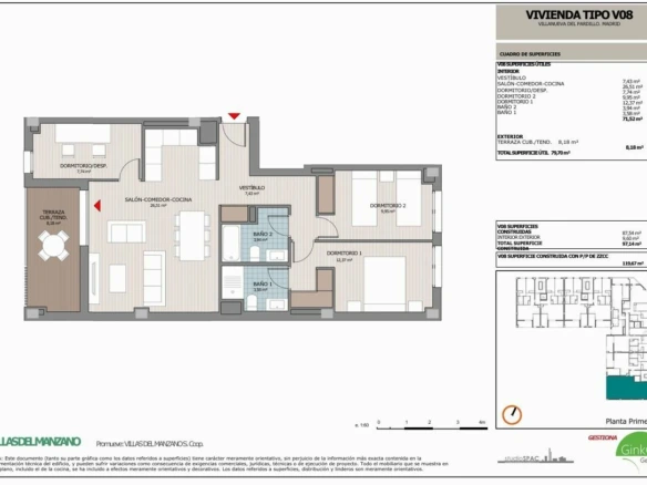 Piso en Villanueva del Pardillo – Ref. 08313