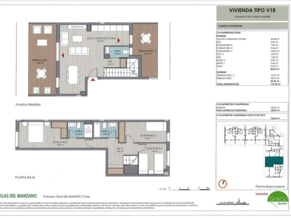 Piso en Villanueva del Pardillo – Ref. 08315