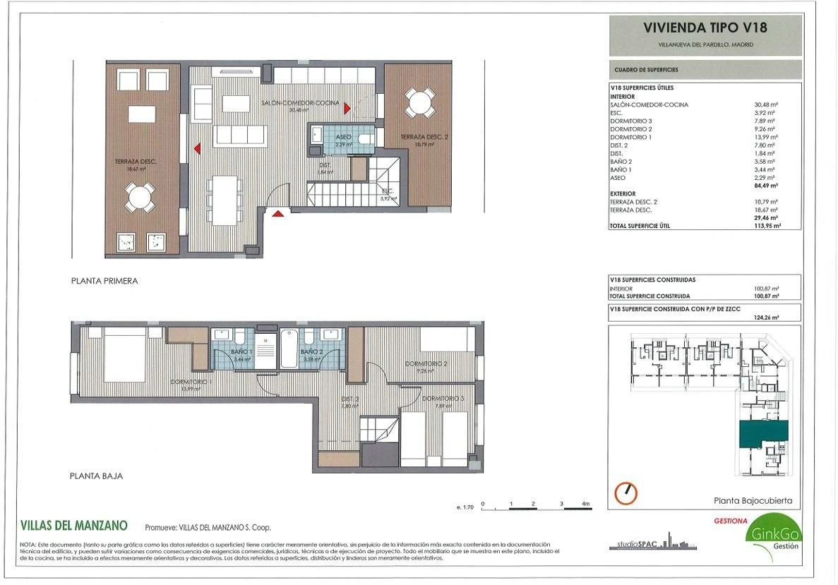 Piso en Villanueva del Pardillo – Ref. 08315
