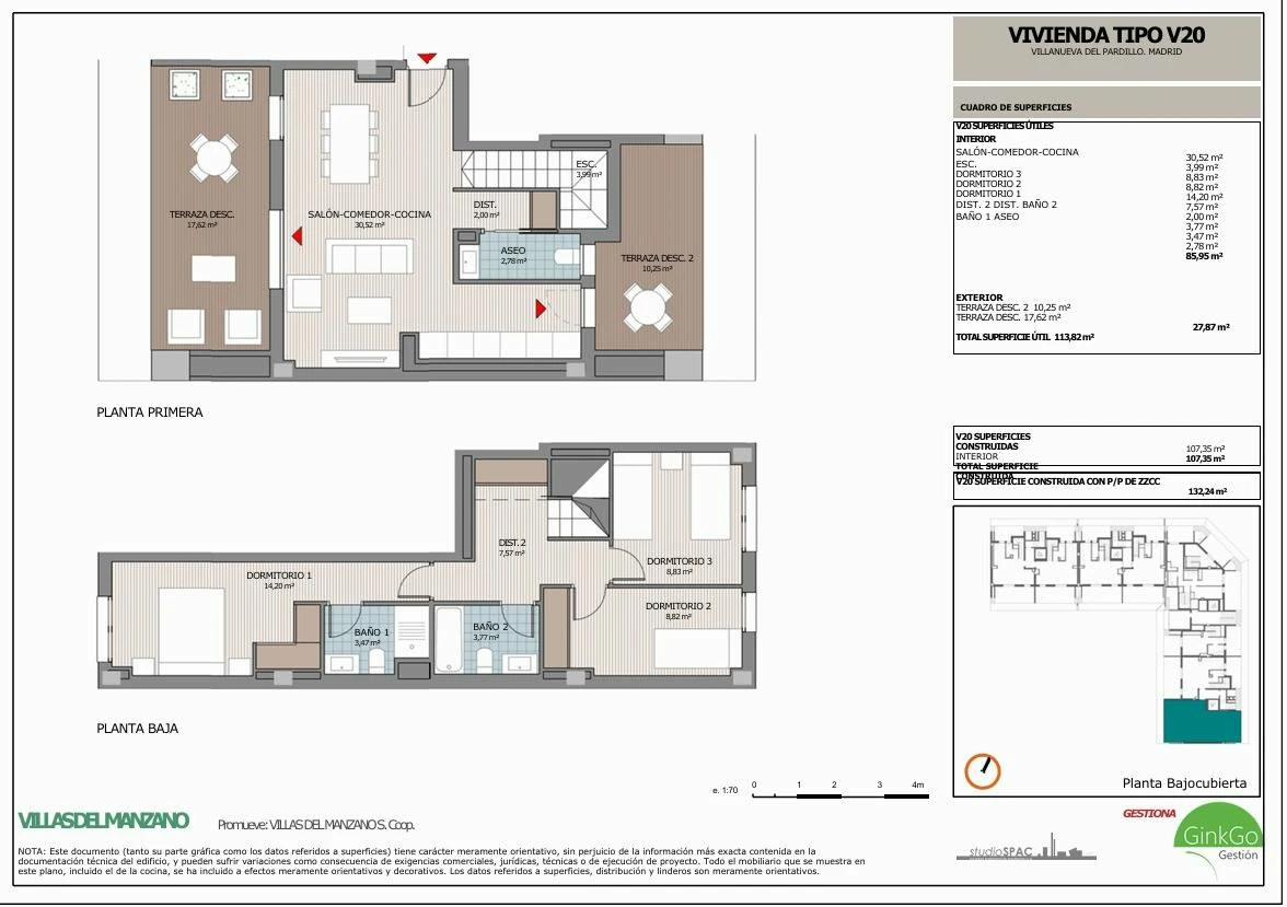 Piso en Villanueva del Pardillo – Ref. 08316
