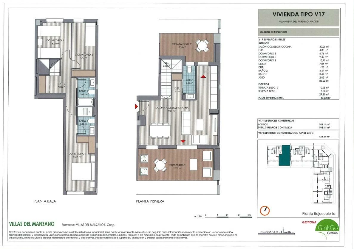 Piso en Villanueva del Pardillo – Ref. 08335