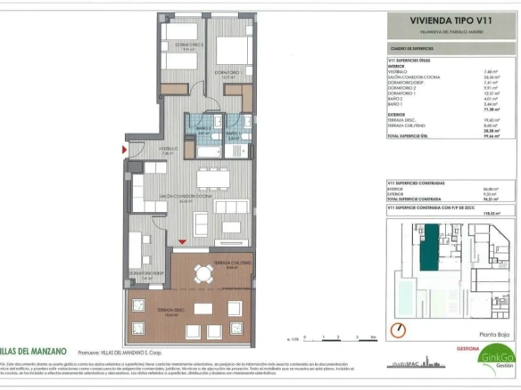 Piso en Villanueva del Pardillo – Ref. 08330