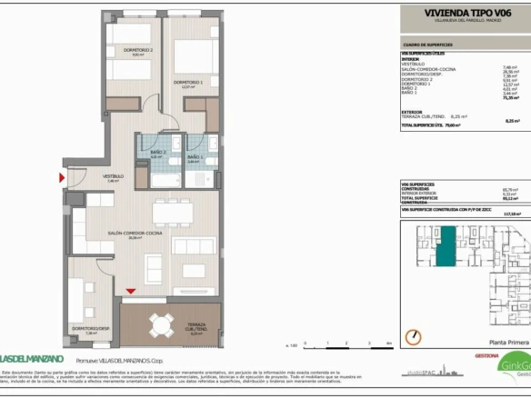 Piso en Villanueva del Pardillo – Ref. 08333